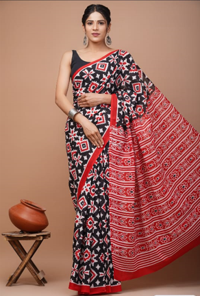 Mulmul Cotton Saree